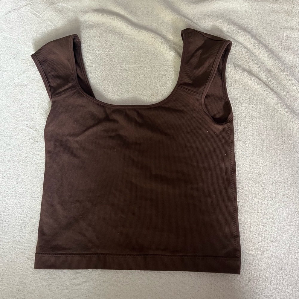 Garage Brown Tank Top